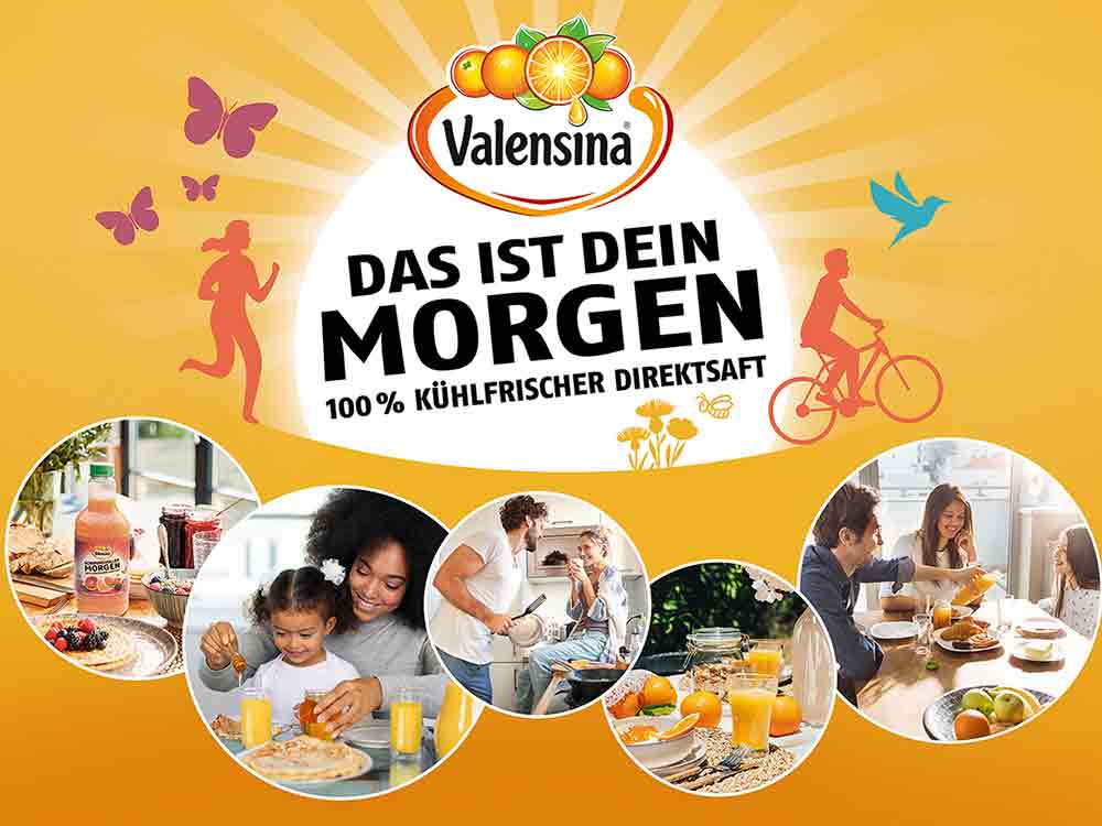 Ideal für den Start in den Tag: Die gekühlten Frühstückssäfte von Valensina, spannende Sortenvielfalt und beste Qualität zum fairen Preis