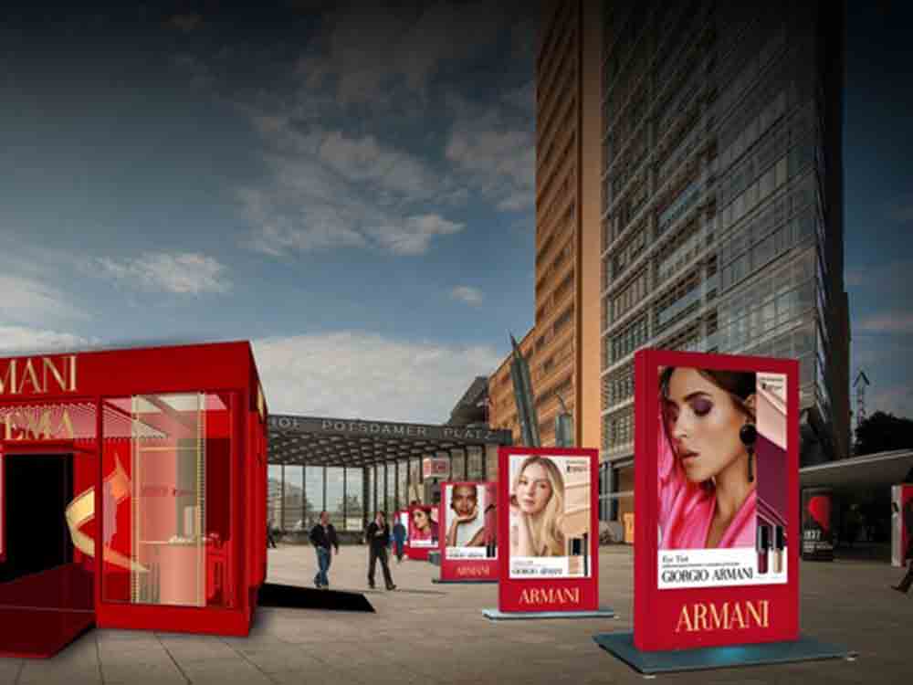 Armani Beauty feiert Premiere als Berlinale Partner 2023, internationale Stargäste sind Cate Blanchett und Sydney Sweeney