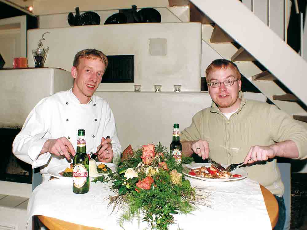 Anzeige: Gütersloh, Gütsel Kochduell: Schmacht in Ebbert’s Kotten mit Matthias E. Borner, Februar 2005