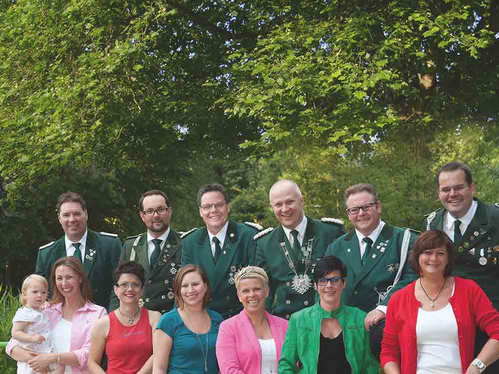 Die Stadtschützen feiern am Heidewald, die Gütersloher Schützengesellschaft von 1832 richtet ab Freitag, 24. August 2012, das 180. Schützenfest aus