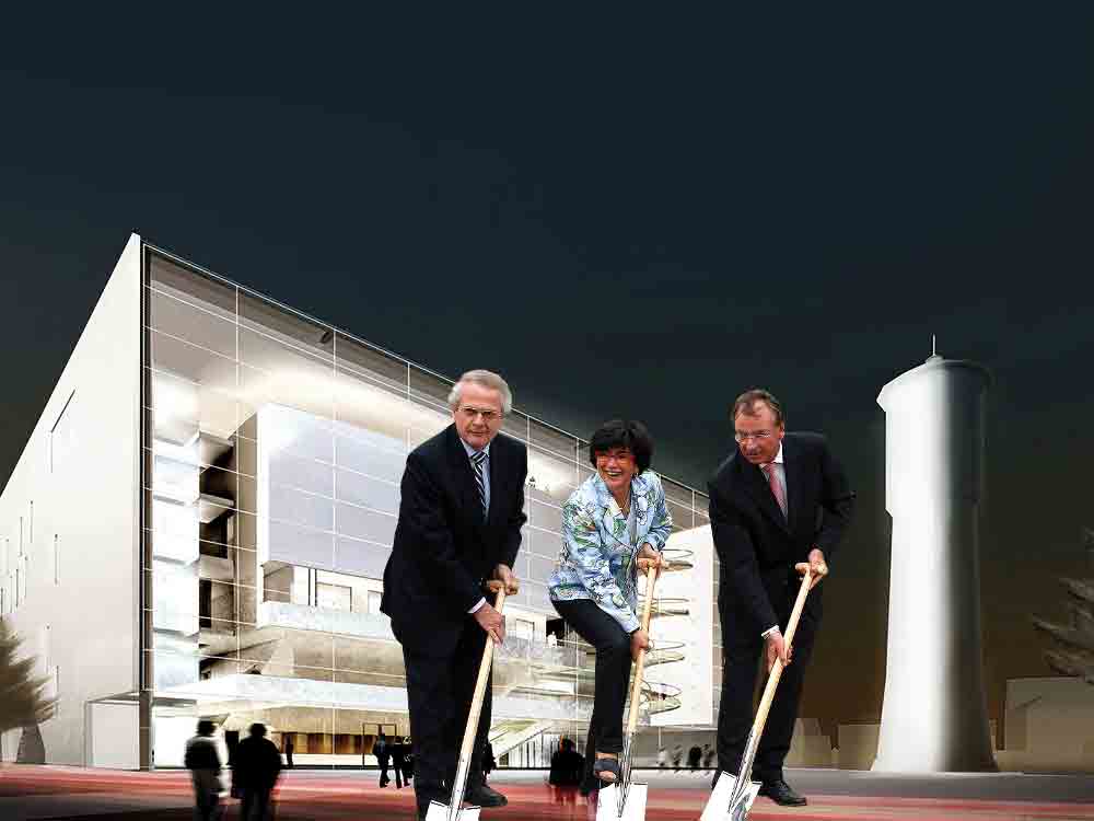 Heimat für die Kultur, 1. Spatenstich fürs Theater Gütersloh, 29. Mai 2006 Heimat für die Kultur, 1. Spatenstich fürs Theater Gütersloh, 29. Mai 2006