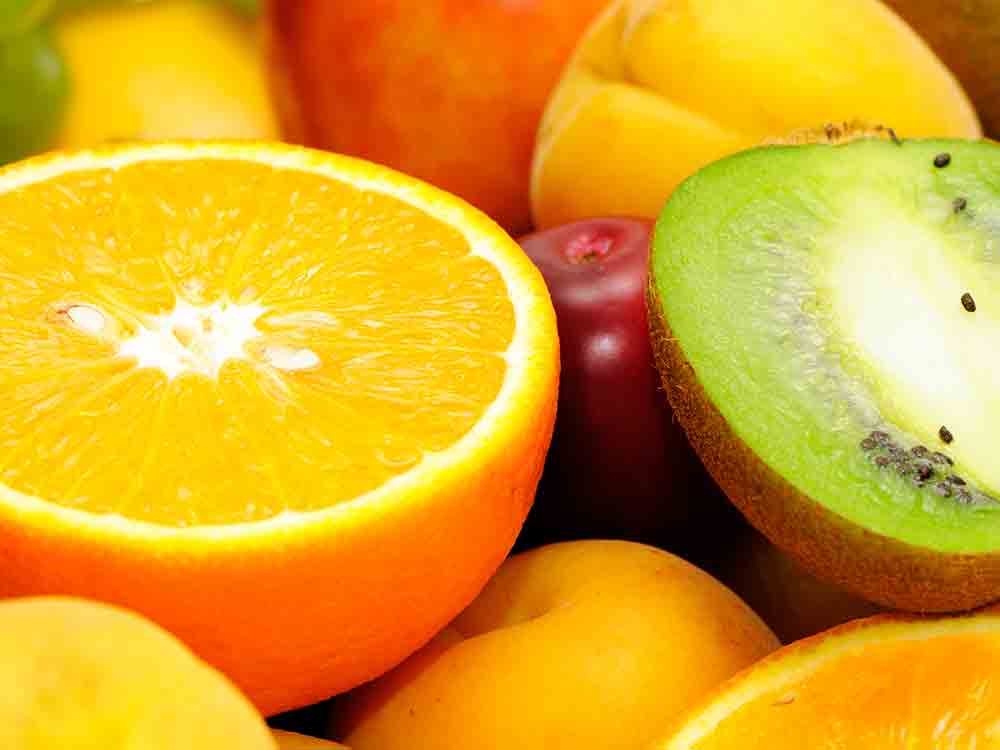 Wussten Sie, dass 2 Portionen Obst oder Gemüse den Tagesbedarf an Vitamin C decken?