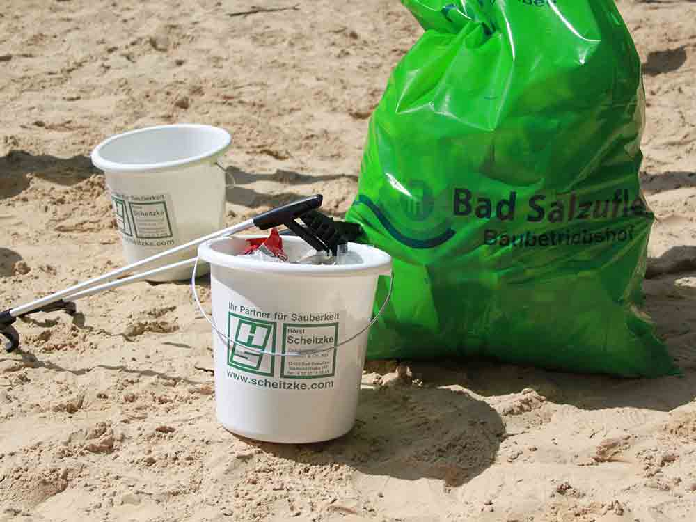 Bad Salzuflen räumt wieder auf, stadtweite Müllsammelaktion »Clean Up« am 24 und 25. März 2023