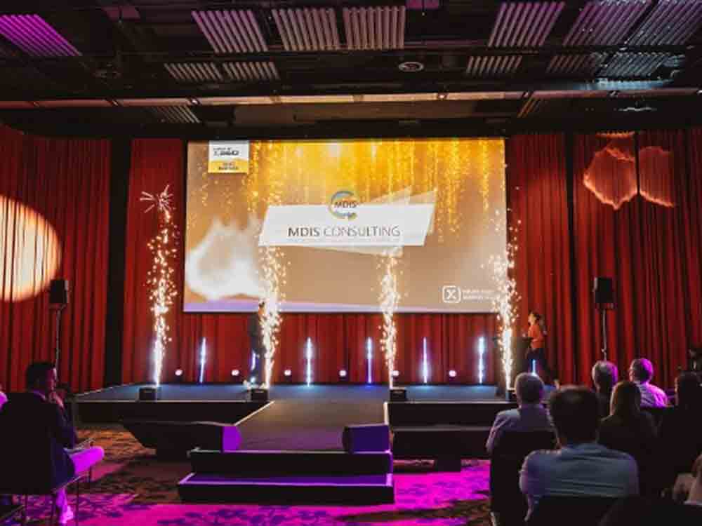 MDIS did it! The one and only Haufe Summit 2023, gut, besser, Gold, erneut sichert sich MDIS den Titel Haufe X 360 Gold Partner