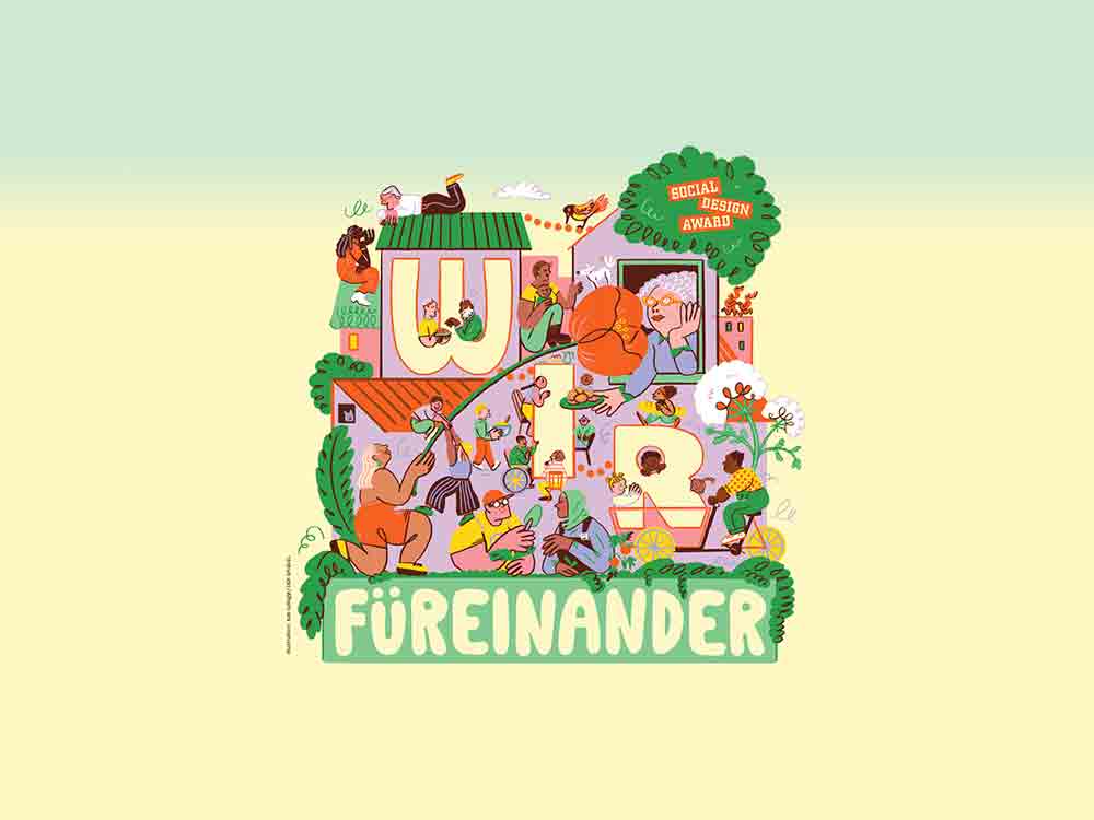 »Wir füreinander!« – Bewerbungsphase für den 10. Social Design Award von Spiegel Wissen startet »Wir füreinander!« – Bewerbungsphase für den 10. Social Design Award von Spiegel Wissen startet