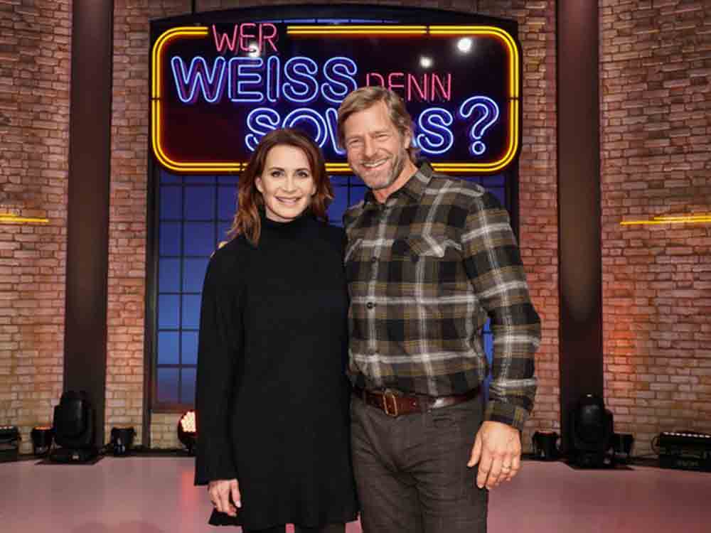 Das Schauspieler Duell: Henning Baum und Anja Kling bei »Wer weiß denn sowas?«, das Wissensquiz vom 30. Mai bis zum 2. Juni 2023 Das Schauspieler Duell: Henning Baum und Anja Kling bei »Wer weiß denn sowas?«, das Wissensquiz vom 30. Mai bis zum 2. Juni 2023