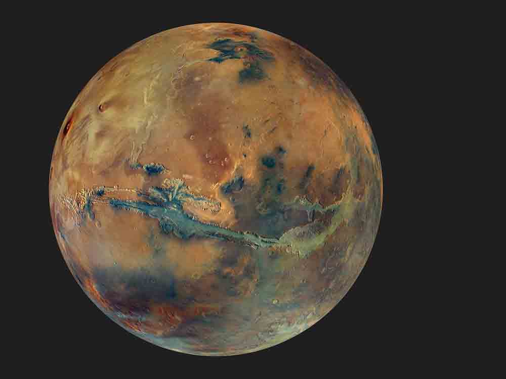 Mission Mars Express: Der globale Mars in Farbe, wie nie zuvor gesehen