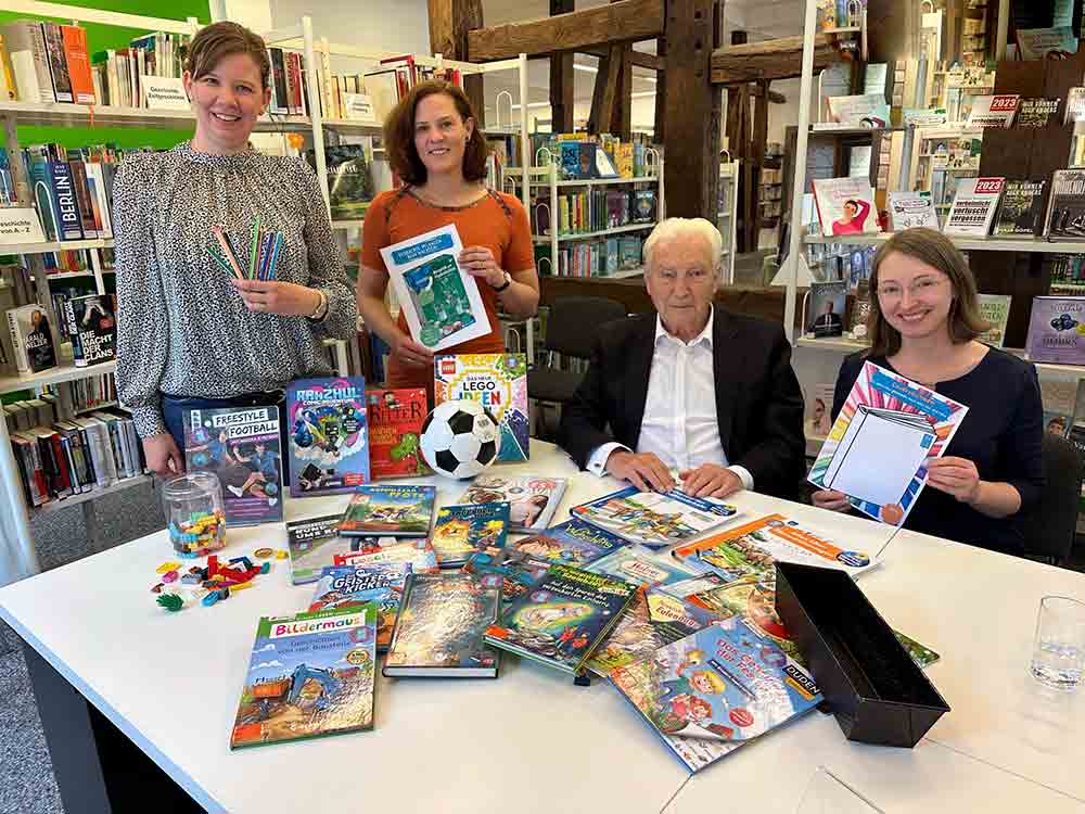 Stadtbibliothek Rietberg, Sommer Lese Club versüßt die Ferien, Ausleihen sind ab dem 6. Juni 2023, möglich