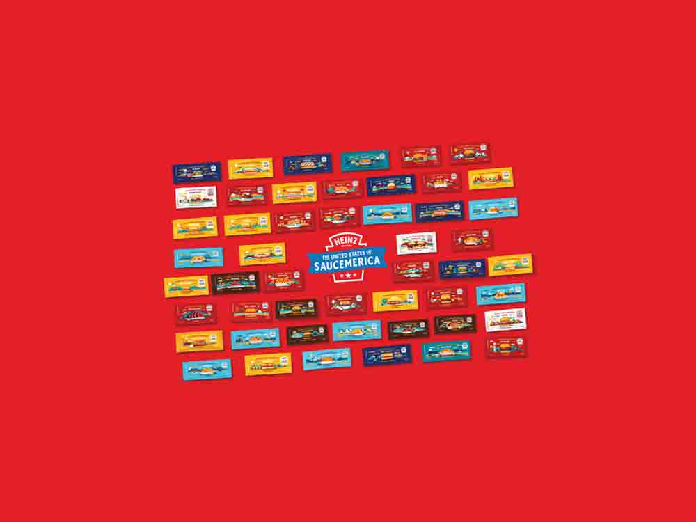 Tomato Red, White, and Blue! Heinz Launches Limited-Edition Saucemerica Packet Collection, Offering $ 500,000 Worth of Prizes to Fans