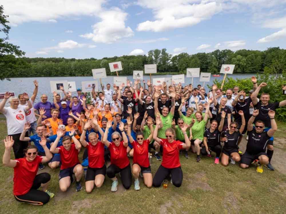 11. Firmenstaffellauf von Help Age Deutschland in Osnabrück am 1. Juli 2023, Team Adidas will Titel erneut verteidigen 11. Firmenstaffellauf von Help Age Deutschland in Osnabrück am 1. Juli 2023, Team Adidas will Titel erneut verteidigen