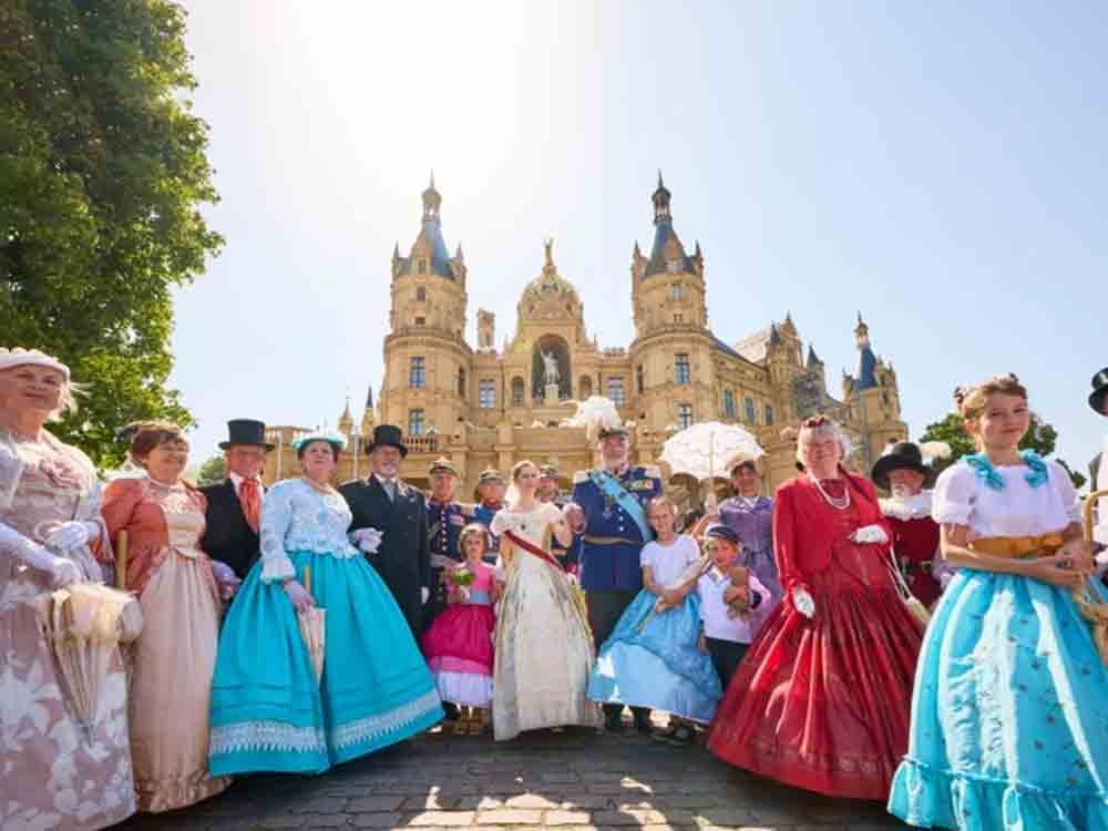 Schlossfest in Schwerin lädt zur Zeitreise ein, 23. bis 25. Juni 2023