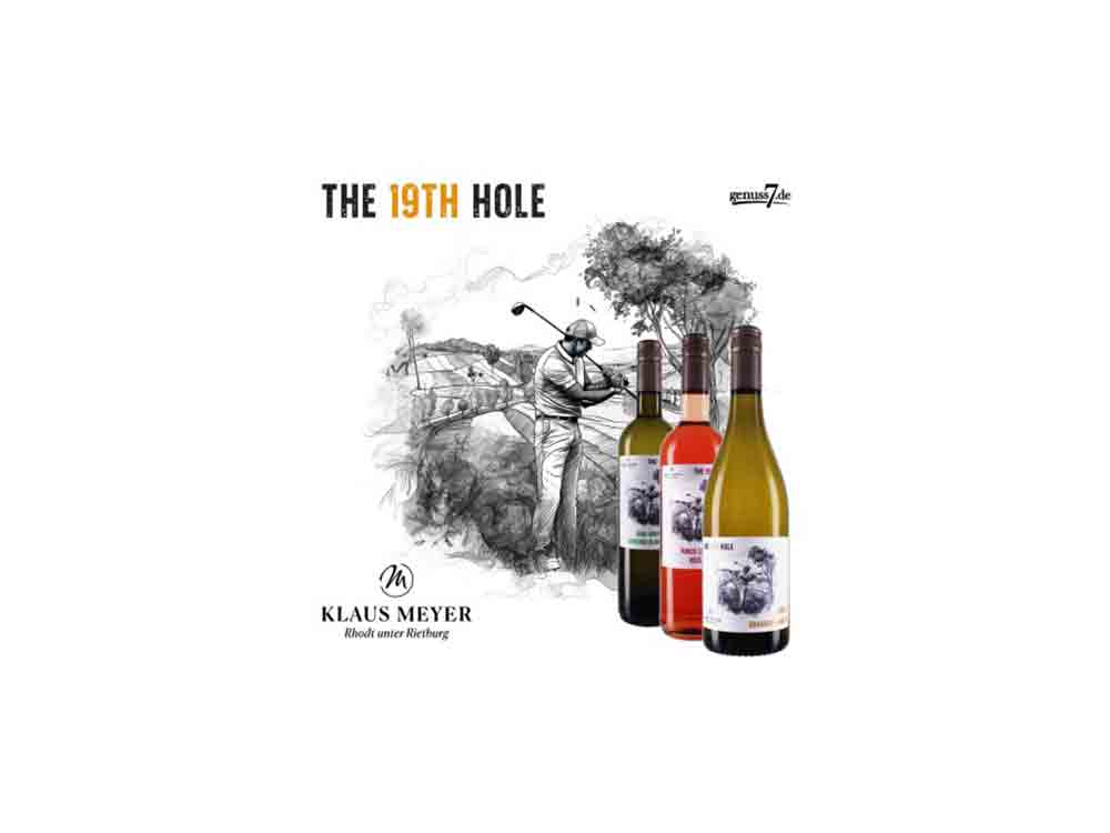 Neue Weinserie »The 19th Hole« vom Weinhaus Klaus Meyer: Golf trifft Wein aus der Pfalz