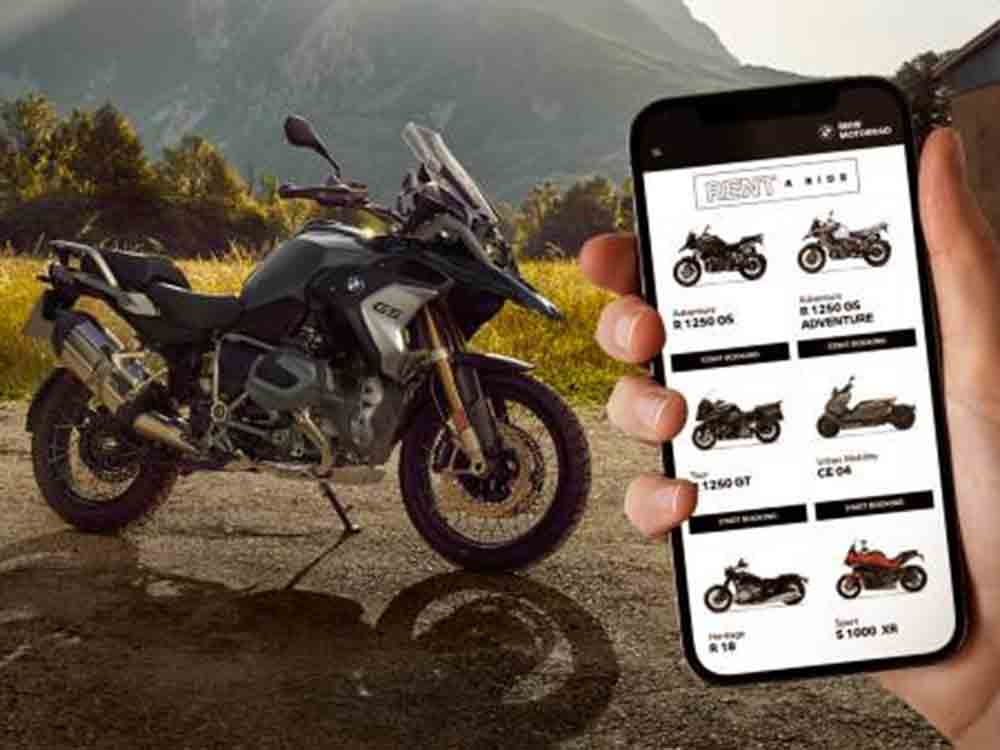 BMW Motorrad integriert Motorrad-Vermietungsplattform Rent A Ride in die Erlebnisplattform »Fuel for Life« BMW Motorrad integriert Motorrad-Vermietungsplattform Rent A Ride in die Erlebnisplattform »Fuel for Life«