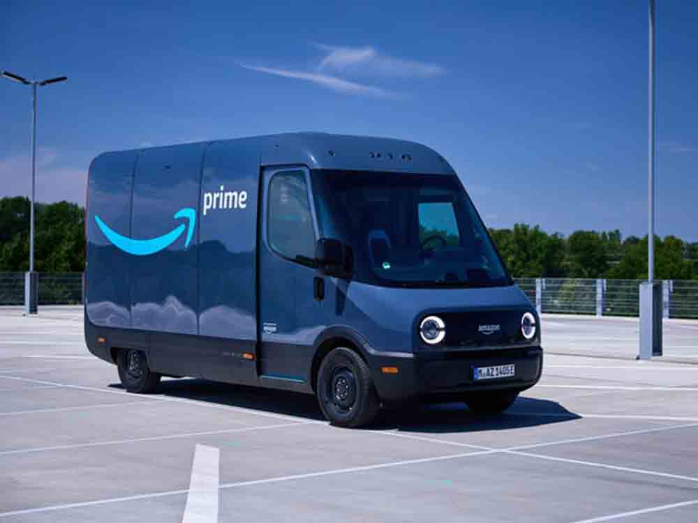 Amazon bringt erste elektrische Lieferfahrzeuge von Rivian nach Deutschland