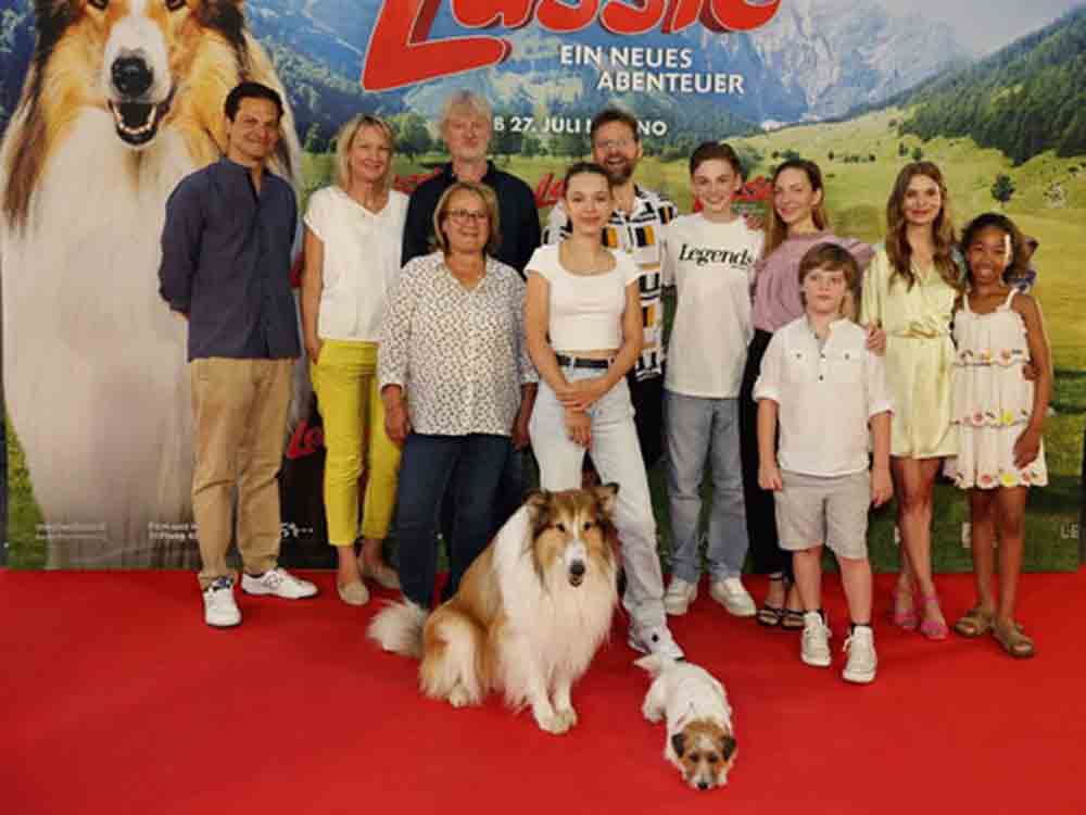 Kino, »Lassie – ein neues Abenteuer« feiert doppelt Premiere in Köln und Berlin