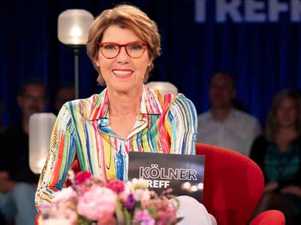 WDR Moderatorin Bettina Böttinger sagt »Tschö, Kölner Treff!«