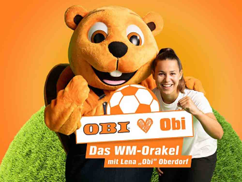 Verrücktes WM Tippspiel: OBI und Fußball Nationalspielerin Lena Oberdorf präsentieren WM Orakel