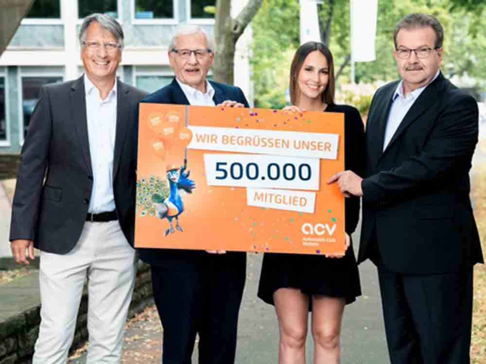 Meilenstein: ACV begrüßt 500.000. Mitglied