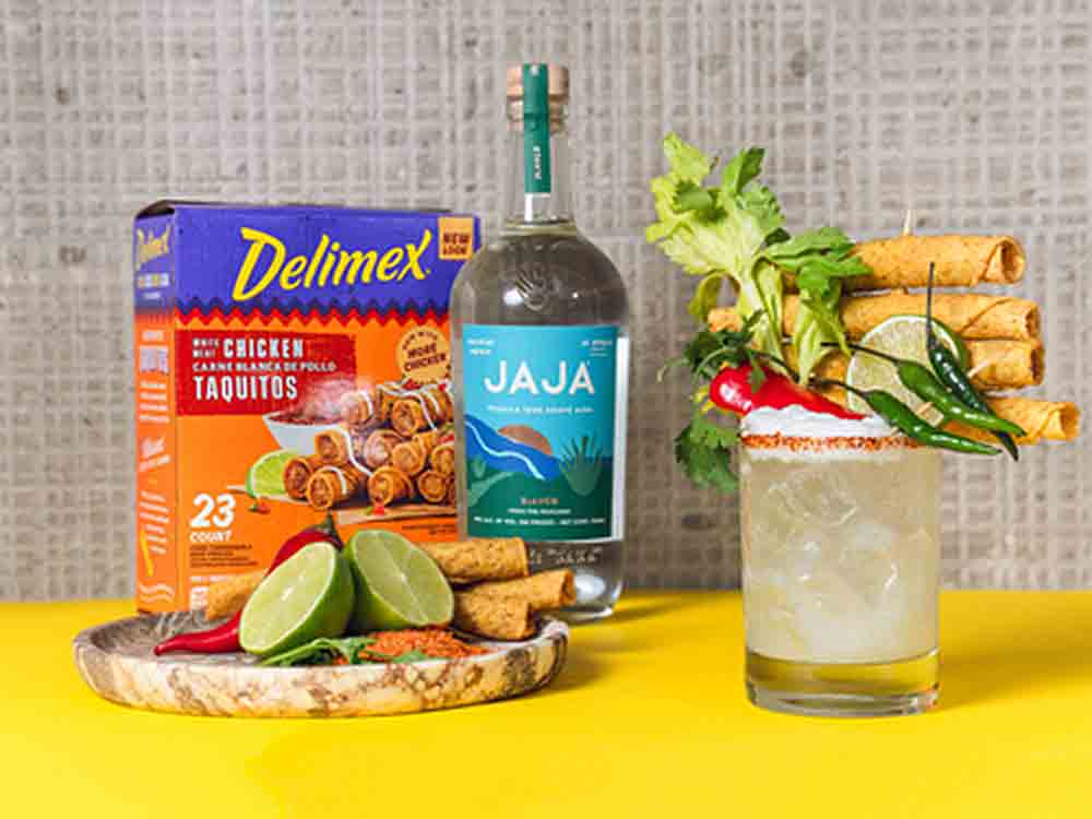 Delimex Taquitos and Jaja Tequila Introduce Limited-Edition, Never-Before-Seen Taquito-rita For National Tequila Day