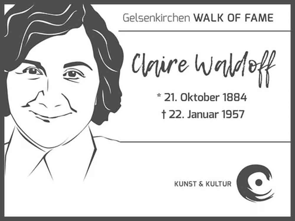 Künstlerin Sonja Heller belegt den zweiten Platz beim »Walk of Fame« Kunstwettbewerb der Stadt Gelsenkirchen