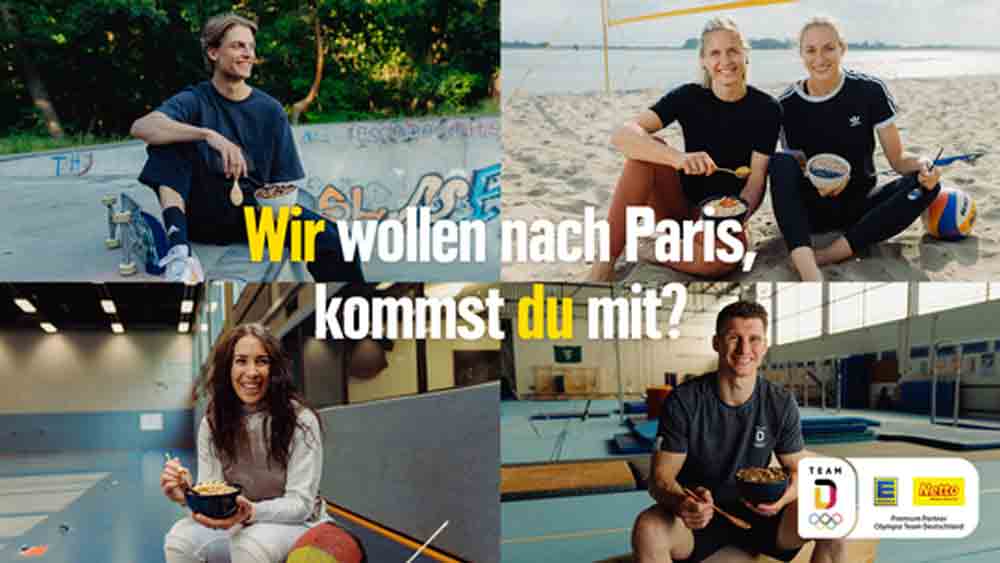 EDEKA: Voting für die offiziellen Team Deutschland Müslis
