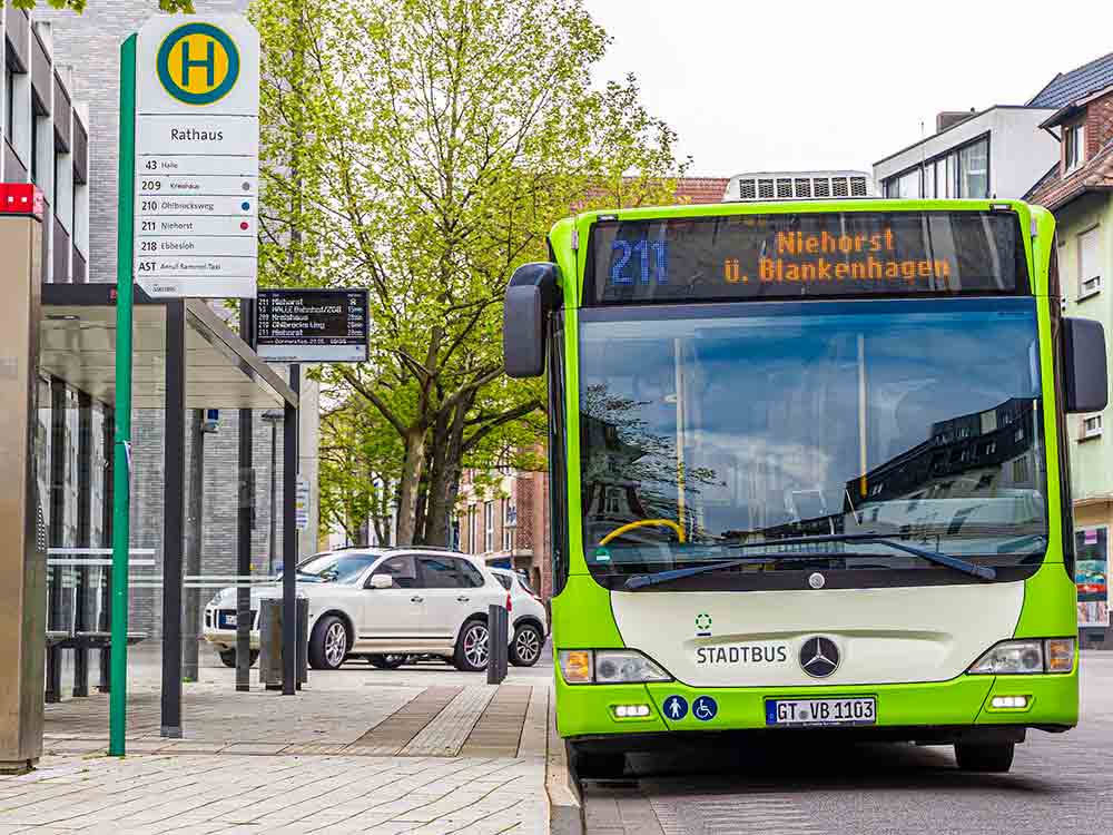 Stadtbus Gütersloh: moderate Änderungen im Westfalentarif ab 1. August 2023
