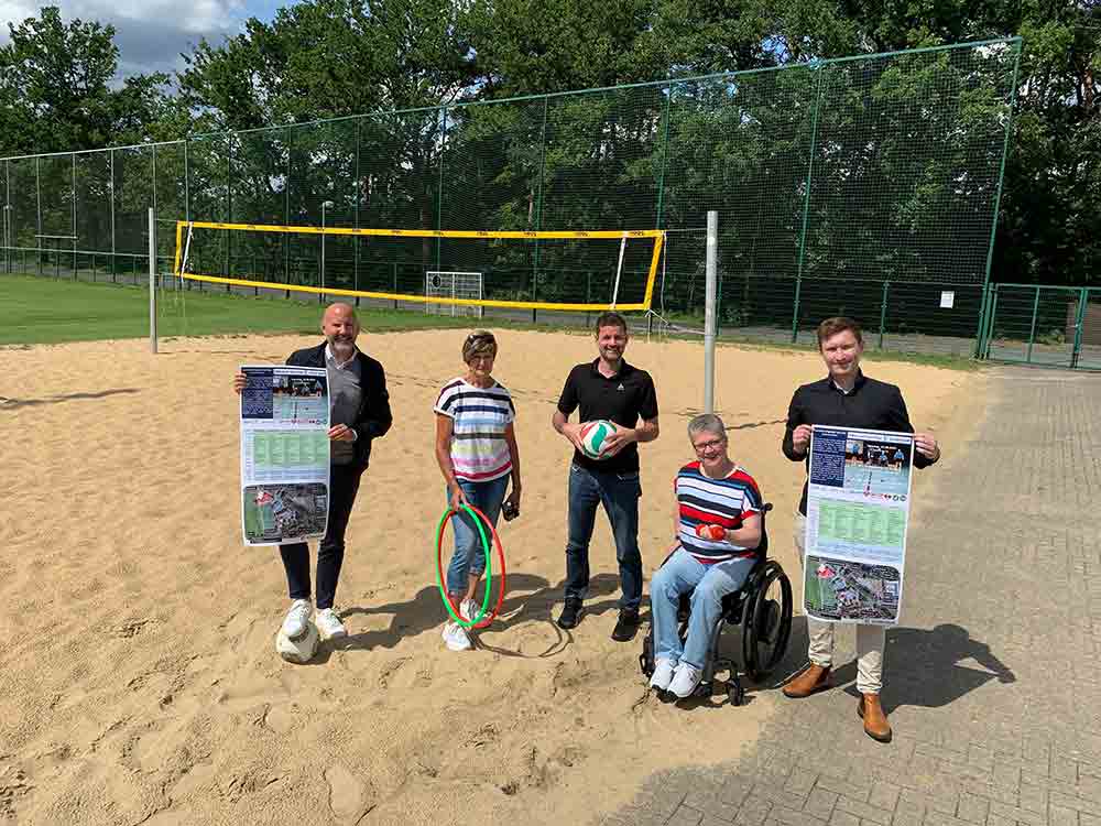 Sport und Spiel für alle! 1. Inklusiver Sporttag für Menschen mit und ohne Behinderung in Gütersloh, 12. August 2023
