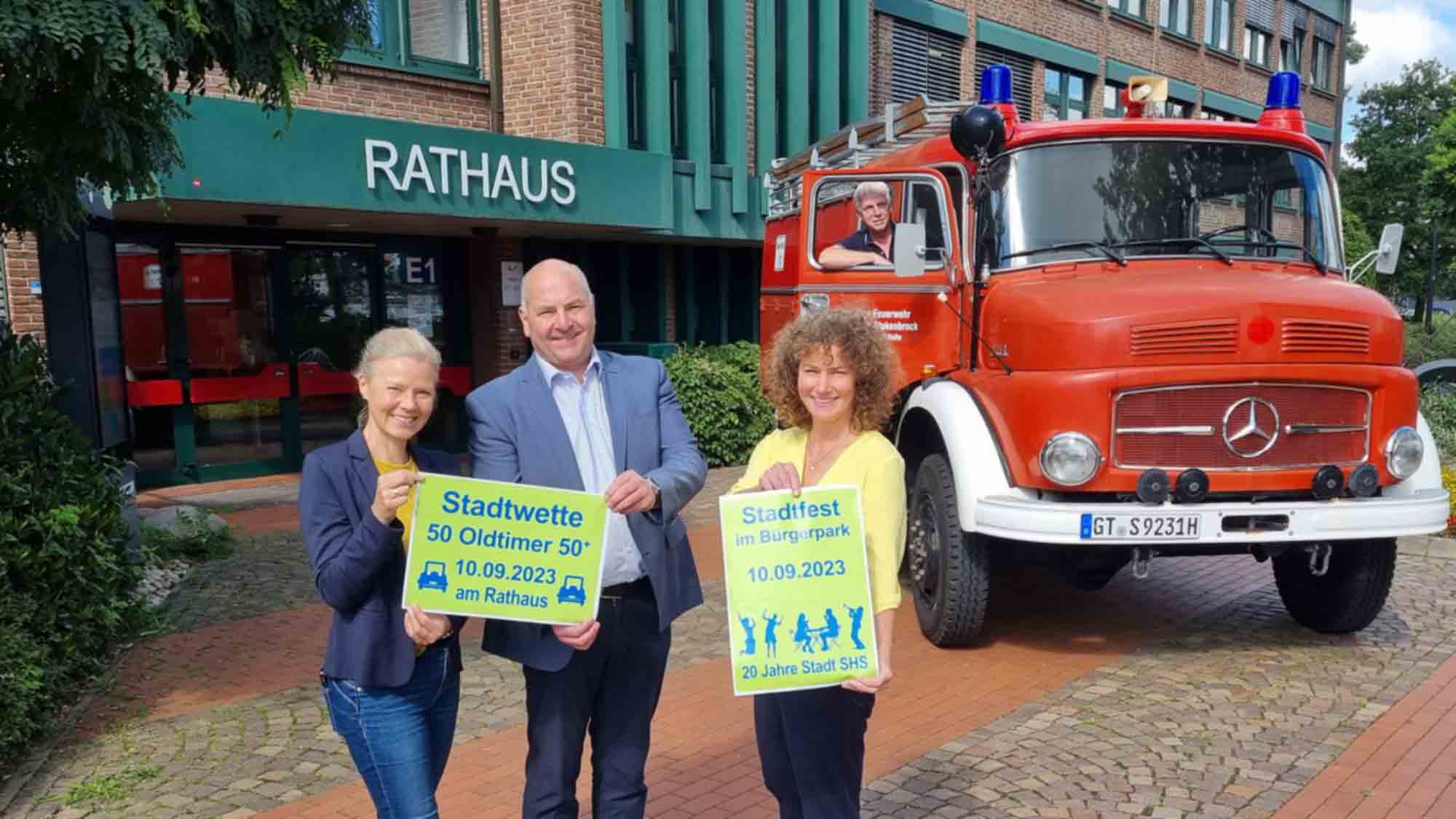 Schloß Holte Stukenbrock, Stadtwette auf dem Stadtfest &raquo;20 Jahre SHS&laquo;, 10. September 2023