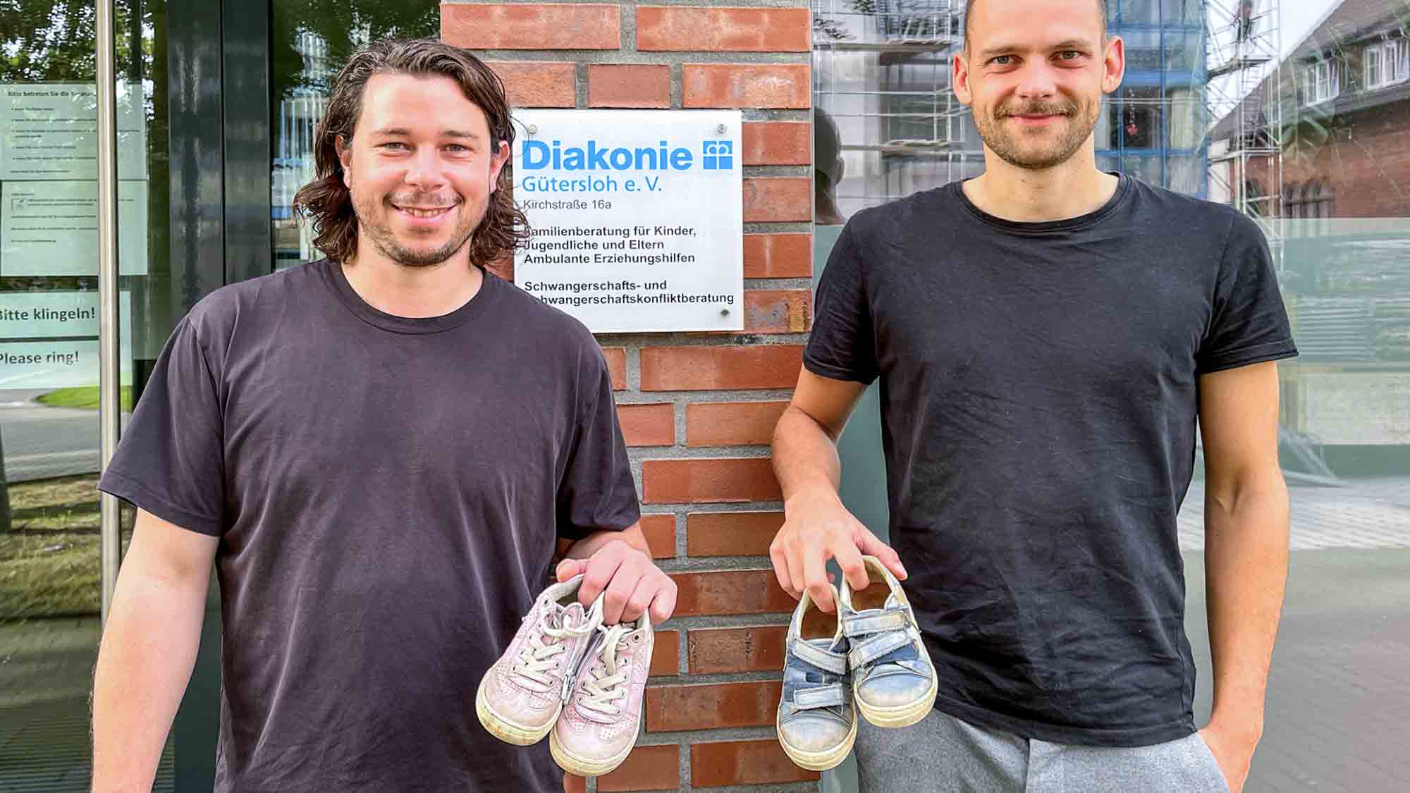Diakonie Gütersloh, Aktion Lichtblicke unterstützt Projekt »Schuhtopf« mit 3.000 Euro