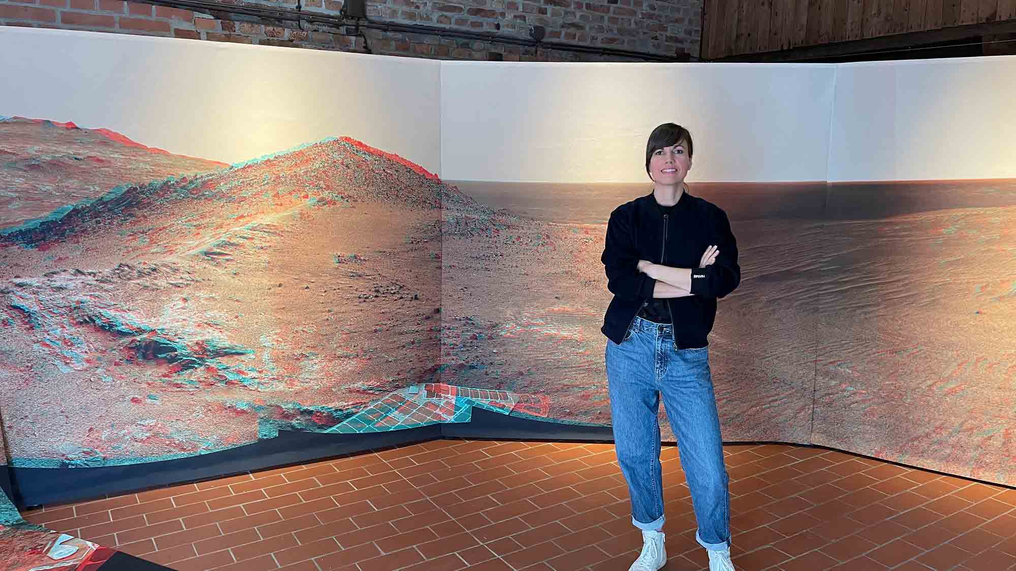 Marslandschaft in der Städtischen Galerie. Alte Lederfabrik, Halle (Westfalen), 27. August bis 5. November 2023 Marslandschaft in der Städtischen Galerie. Alte Lederfabrik, Halle (Westfalen), 27. August bis 5. November 2023