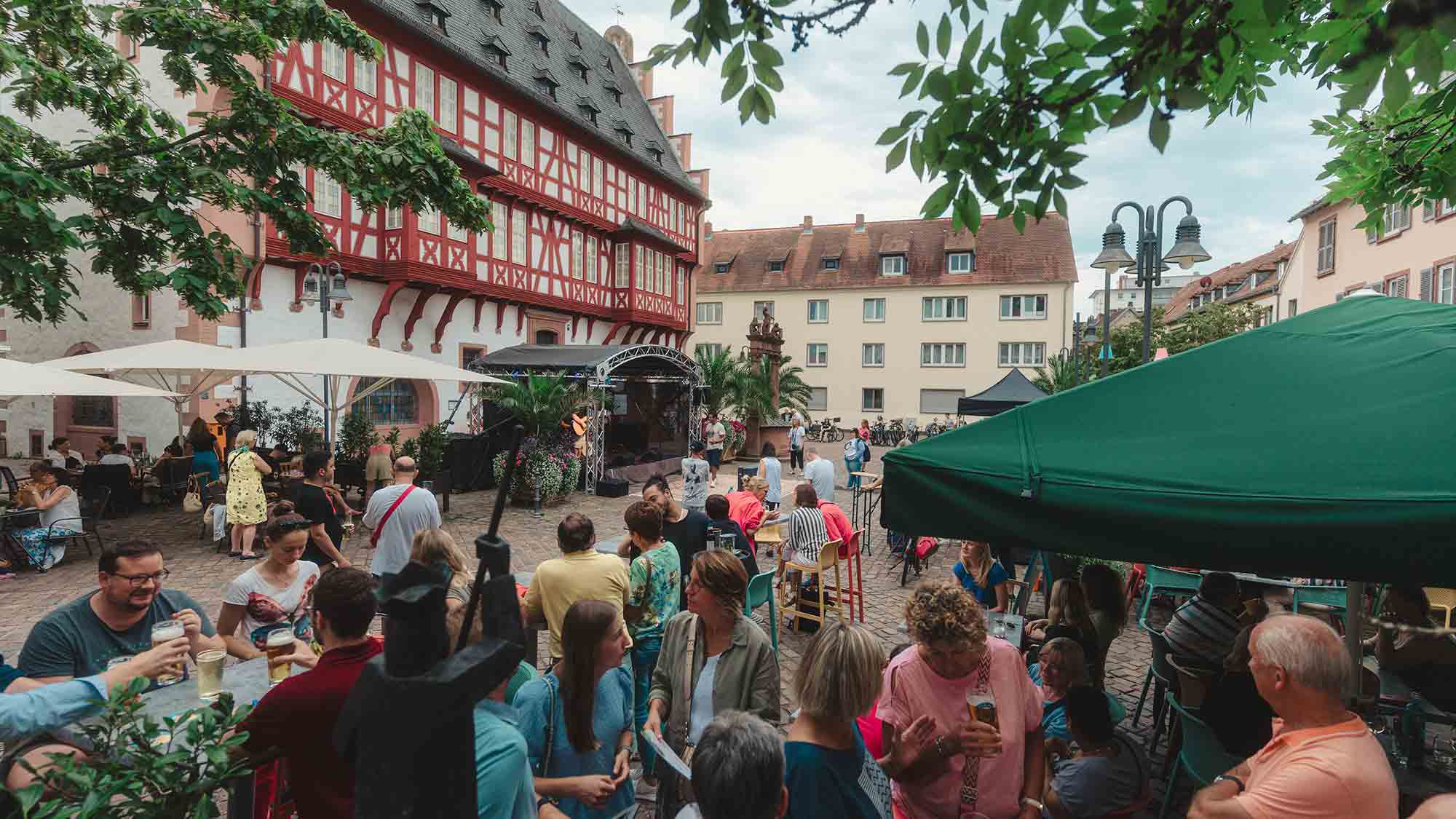 Hanau feiert den Stadtumbau, Wochenende mit vielen Veranstaltungen in der Innenstadt, 9. und 10. September 2023
