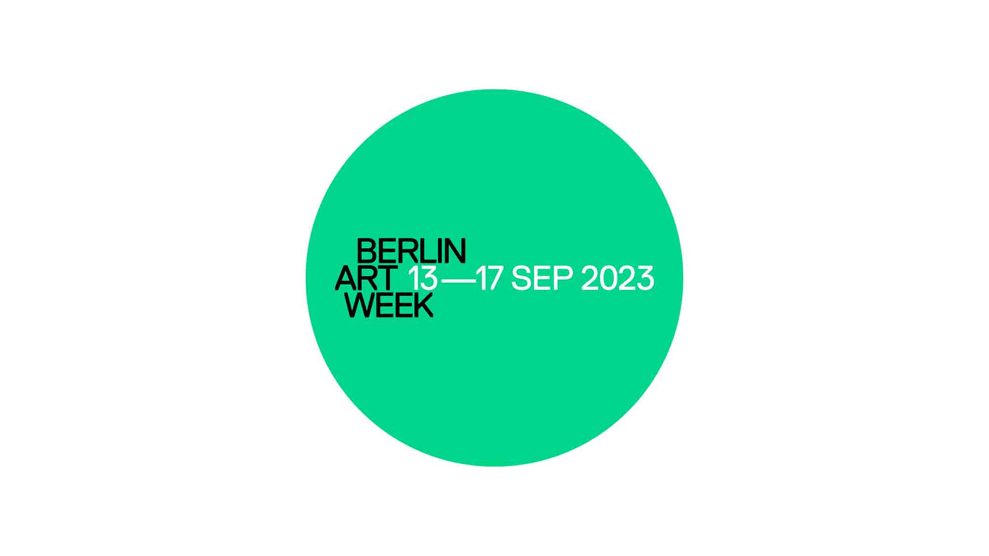 Neue Nationalgalerie, BAW Garten und Performance Festival »Perform!« zur Berlin Art Week, 13. bis 17. September 2023