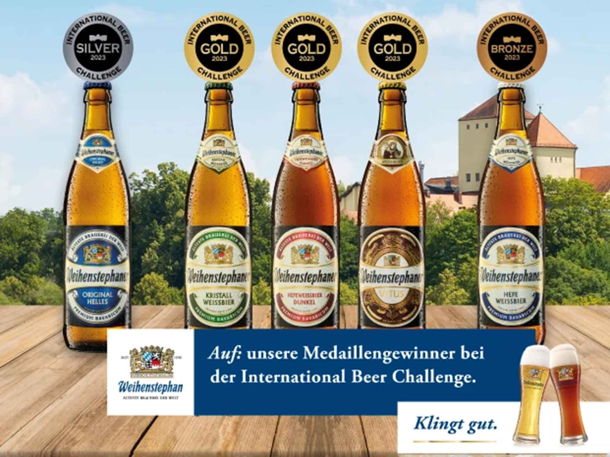 Edelmetall bei der IBC: Medaillenregen für die Brauerei Weihenstephan