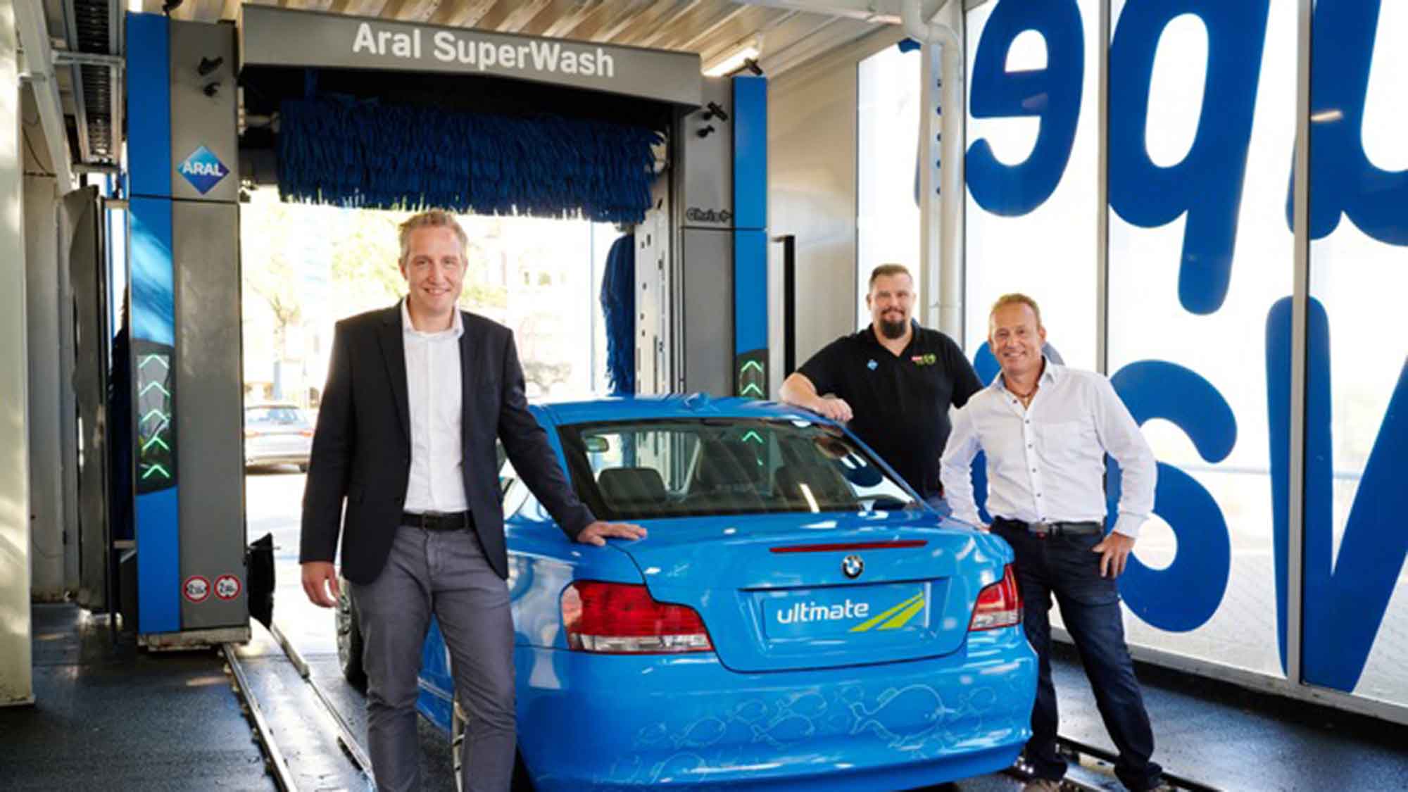 Aral investiert in neuen Premium Standard bei Super Wash Portalwaschanlagen Aral investiert in neuen Premium Standard bei Super Wash Portalwaschanlagen