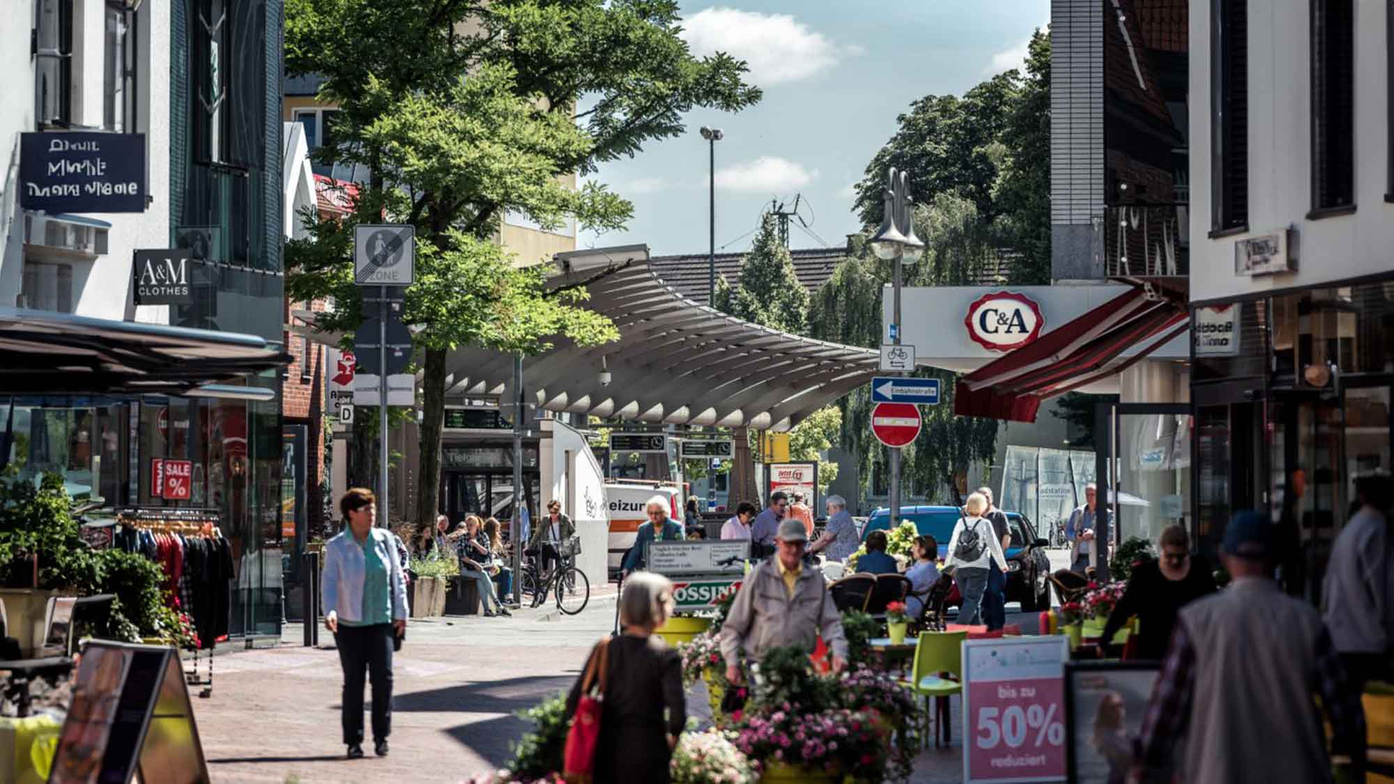 Gütersloh: neues Innenstadtkonzept »Hybrid City«, Citymarkting