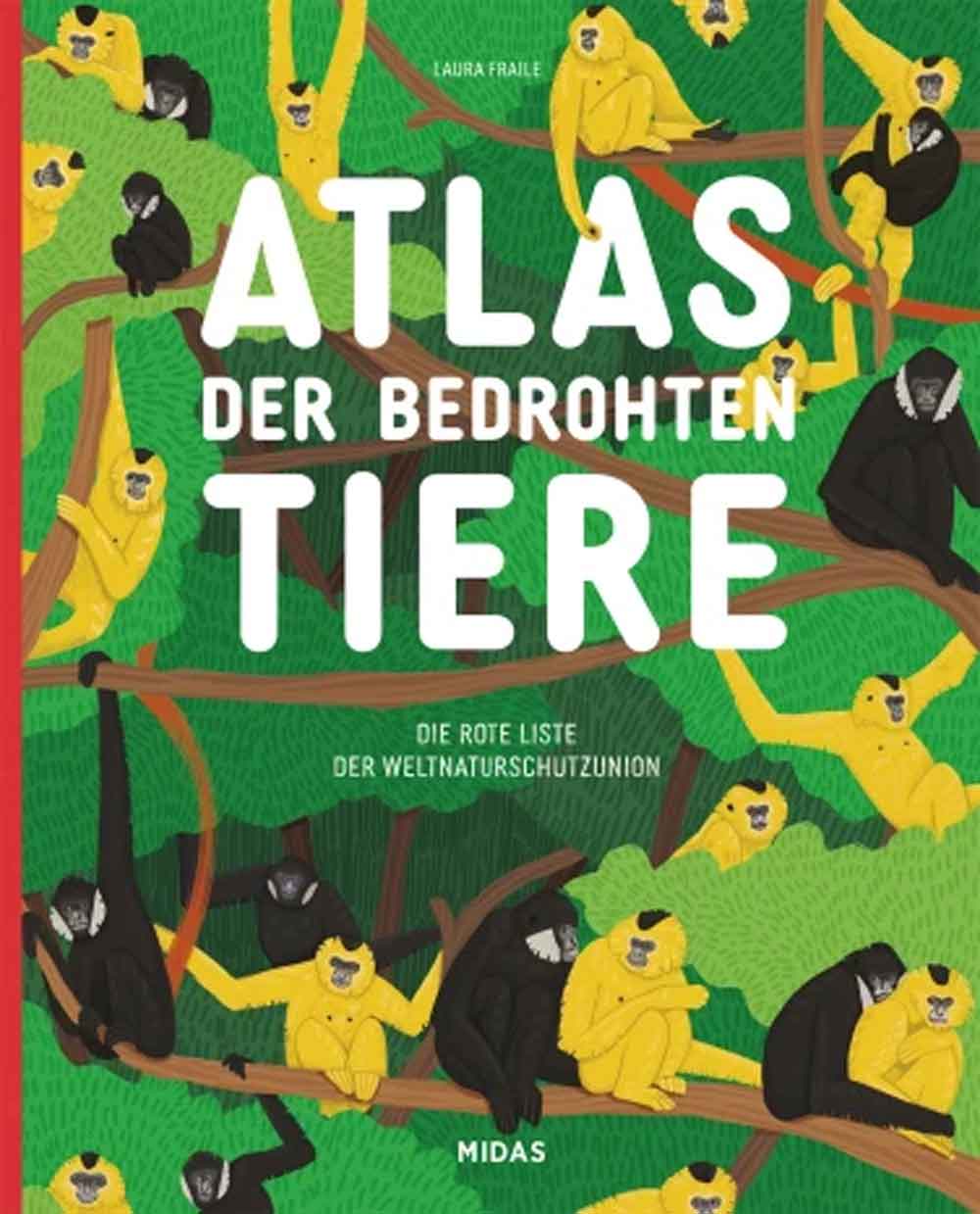 Lesetipps für Gütersloh: »Atlas der bedrohten Tiere« (Midas Kinderbuch)