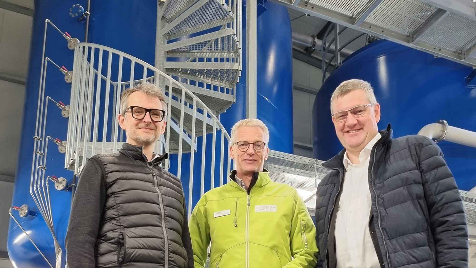 Nachhaltig modernisiert: Stadtwerke Gütersloh machen Wasserwerk fit für die Zukunft Nachhaltig modernisiert: Stadtwerke Gütersloh machen Wasserwerk fit für die Zukunft