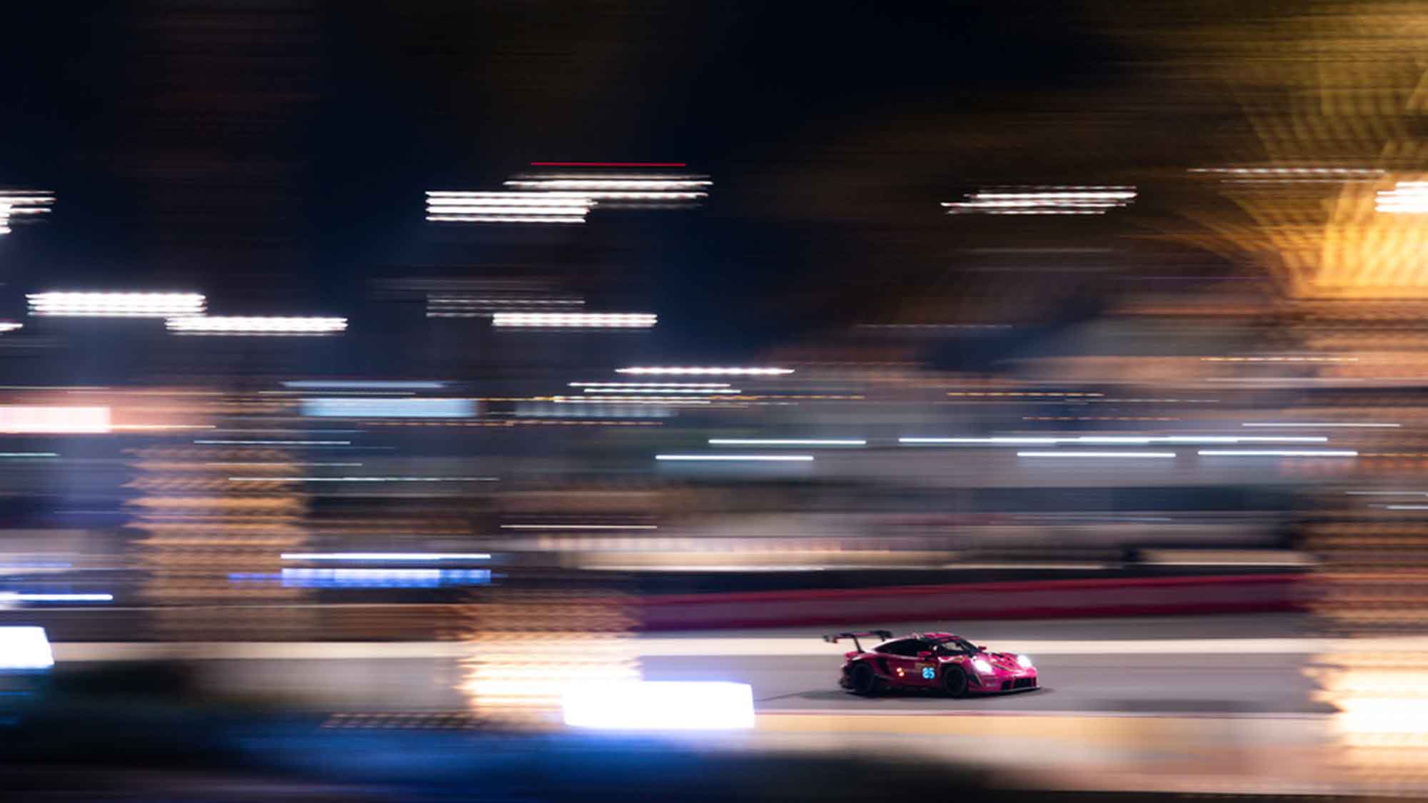 FIA Langstrecken Weltmeisterschaft WEC, Lauf 7, Sakhir (Bahrain), das letzte Rennen des Porsche 911 RSR in der WEC