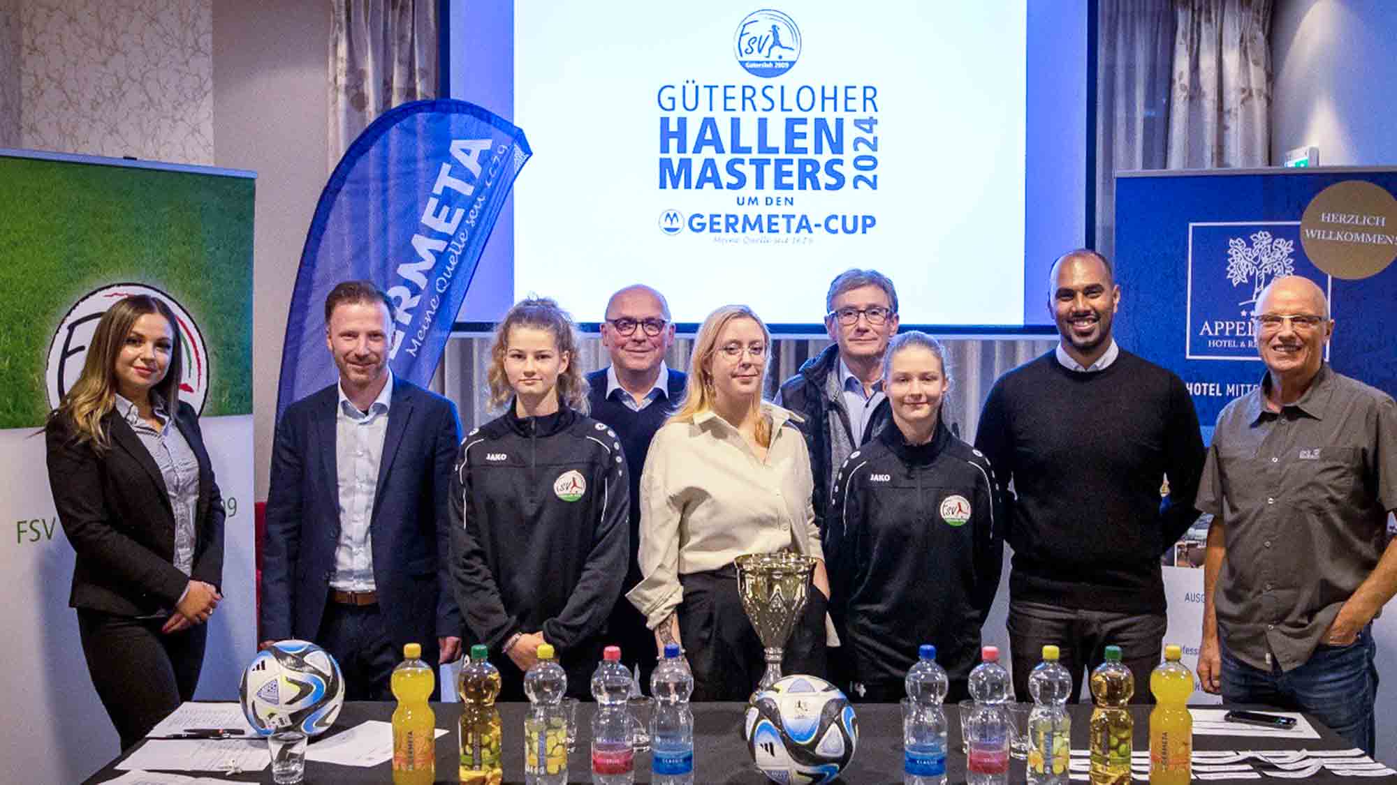 FSV Gütersloh: 3 Spieltage, 82 Spiele und 820 Spielminuten, die Gruppen für das Gütersloher Hallenmasters 2024 um den Germeta Cup
