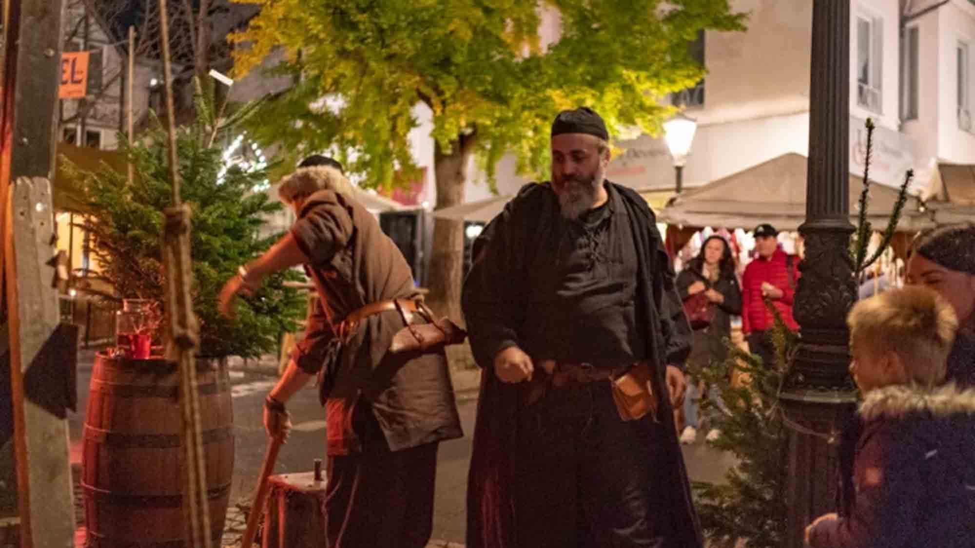 Mittelalterlicher Markt zur Weihnachtszeit in Siegburg, 25. November bis 22. Dezember 2023