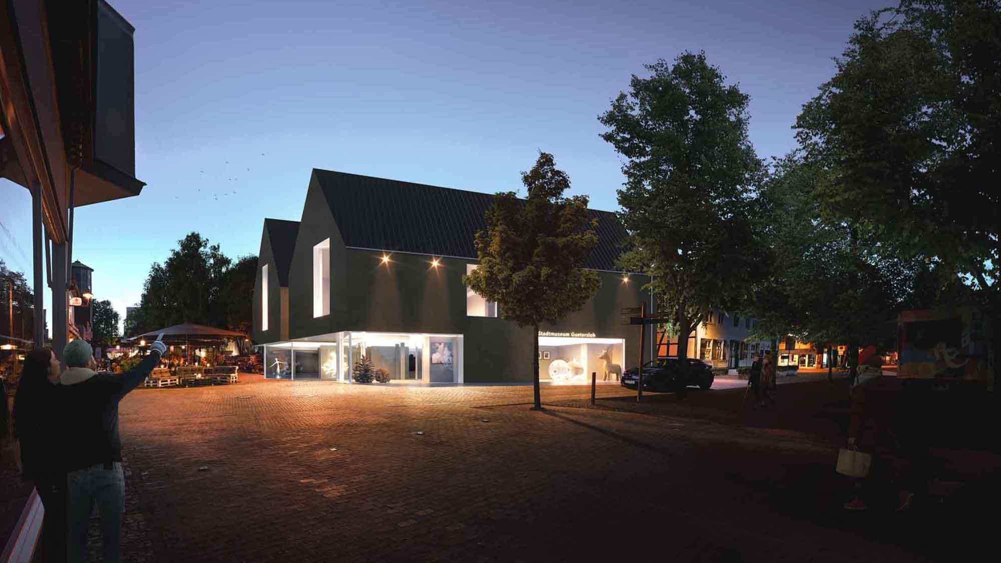 Gütersloh: Konzept für »Stadtreparatur« am Dreiecksplatz, Stadtgalerie und Kulturquartier Gütersloh: Konzept für »Stadtreparatur« am Dreiecksplatz, Stadtgalerie und Kulturquartier