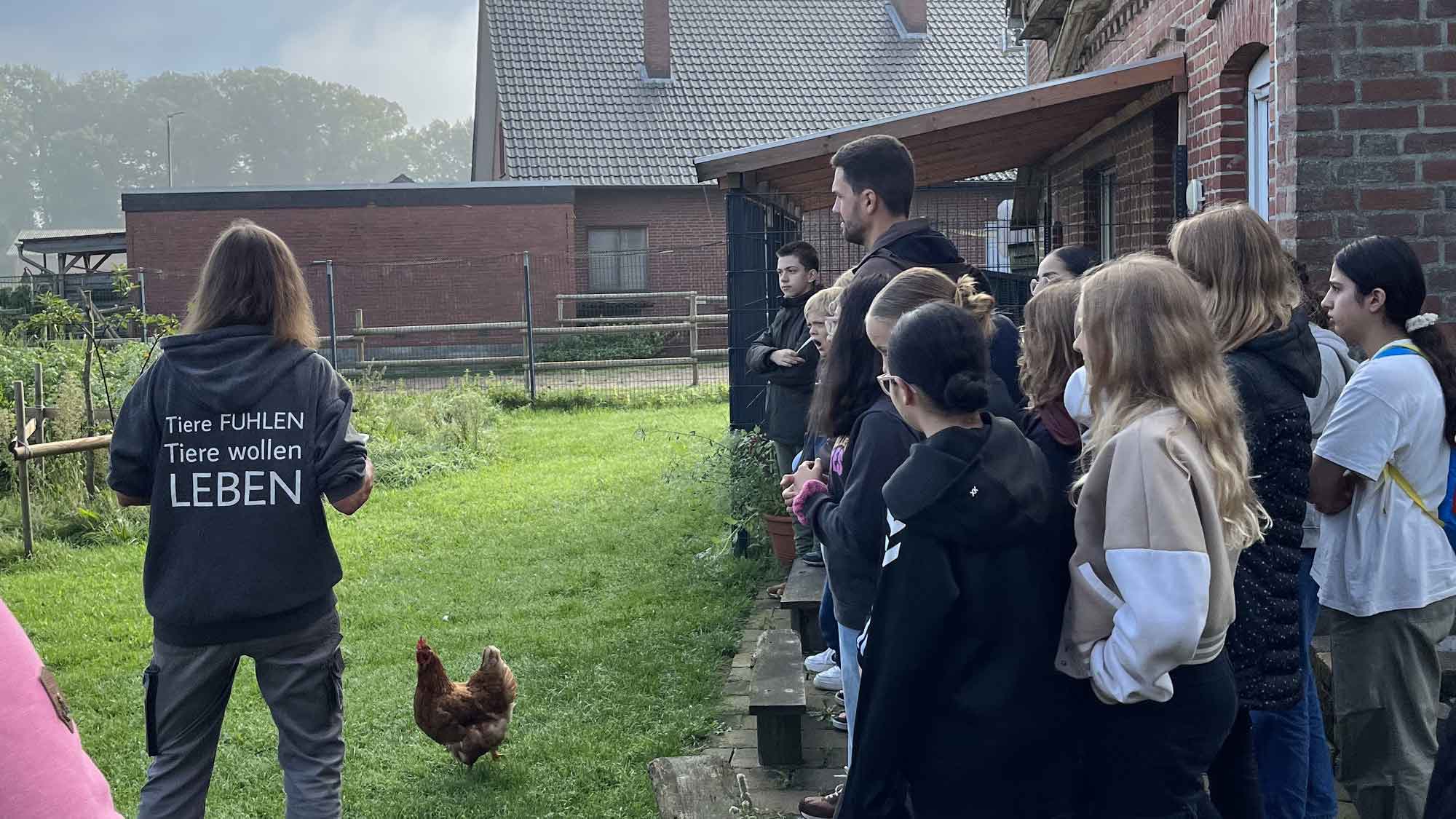 Achtung für Tiere Rietberg: Schulklassen zu Besuch auf dem Varenseller Lebenshof