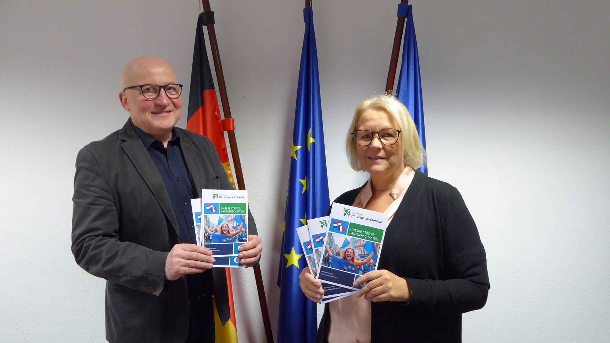 Herzebrock Clarholz: Verein für Städtepartnerschaften erstmals auf Weihnachtsmarkt Herzebrock Clarholz: Verein für Städtepartnerschaften erstmals auf Weihnachtsmarkt