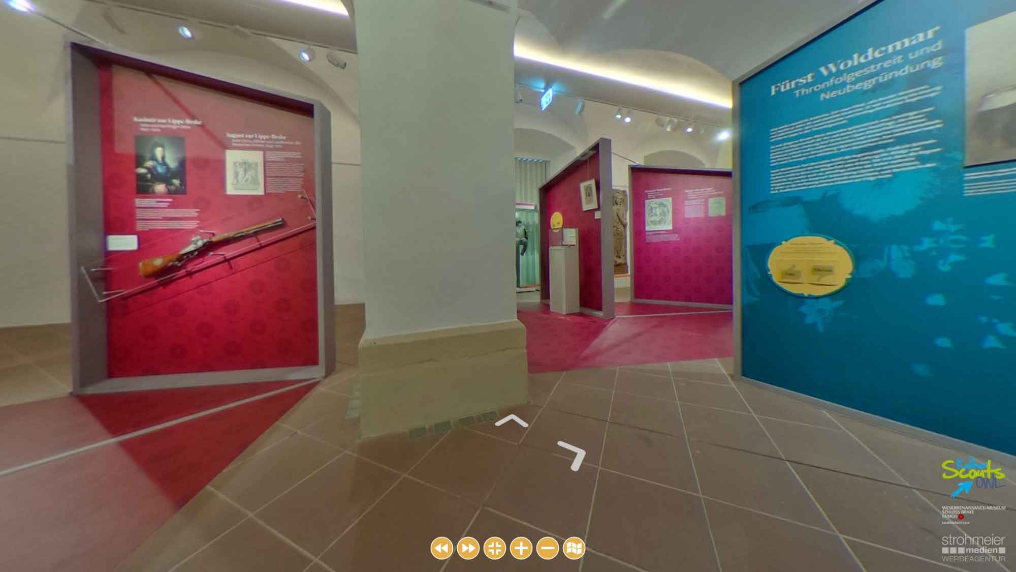 Weserrenaissance Museum Schloss Brake: Virtueller Rundgang macht Appetit auf die neue Sonderausstellung
