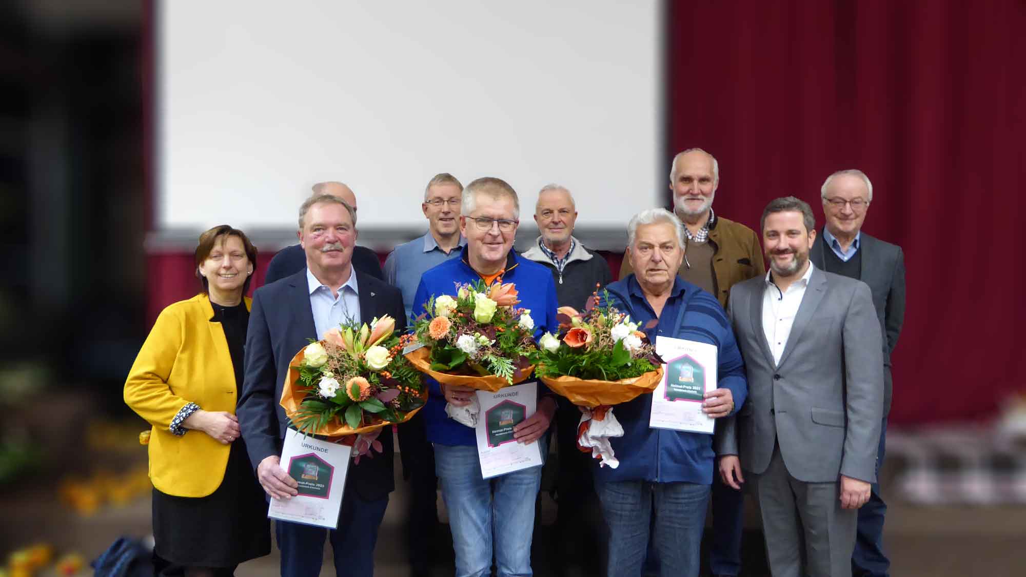 Herzebrock Clarholz vergibt erstmals Heimatpreis, 3 Gewinner freuen sich über Auszeichnung