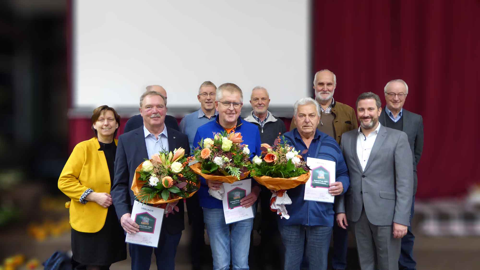 Herzebrock Clarholz vergibt erstmals Heimatpreis, 3 Gewinner freuen sich über Auszeichnung Herzebrock Clarholz vergibt erstmals Heimatpreis, 3 Gewinner freuen sich über Auszeichnung