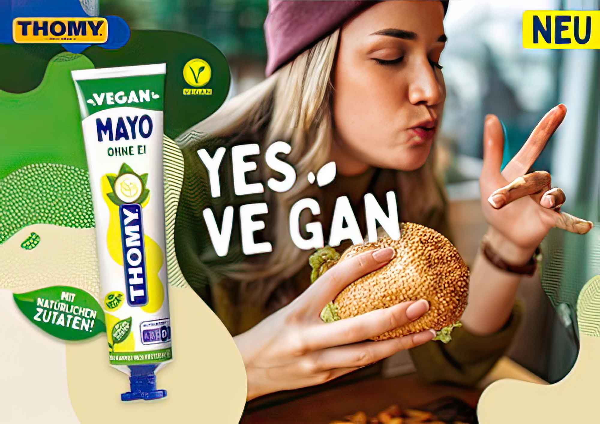 Thomy Mayonnaise jetzt auch vegan