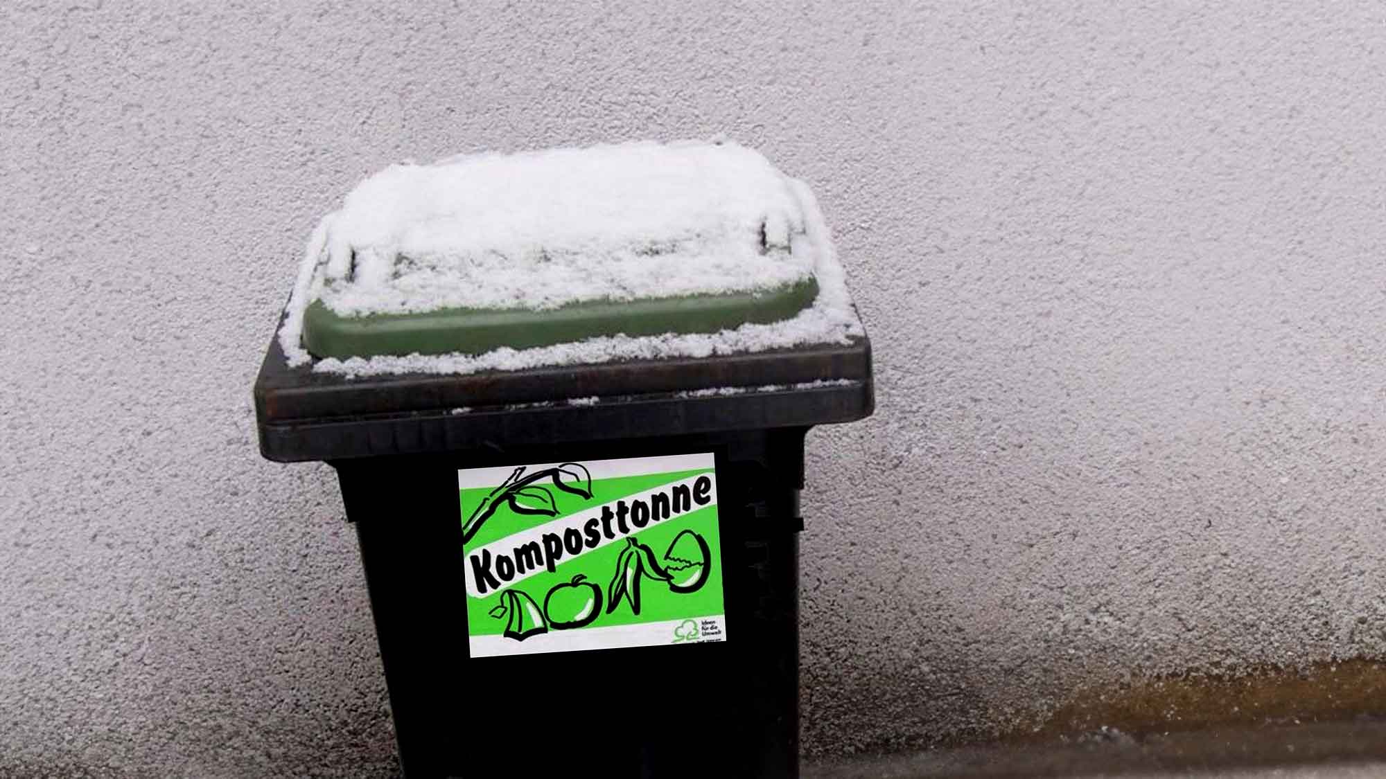 Gütersloh: Was tun bei Frost in der Komposttonne? Die Abfallberatung gibt Tipps!