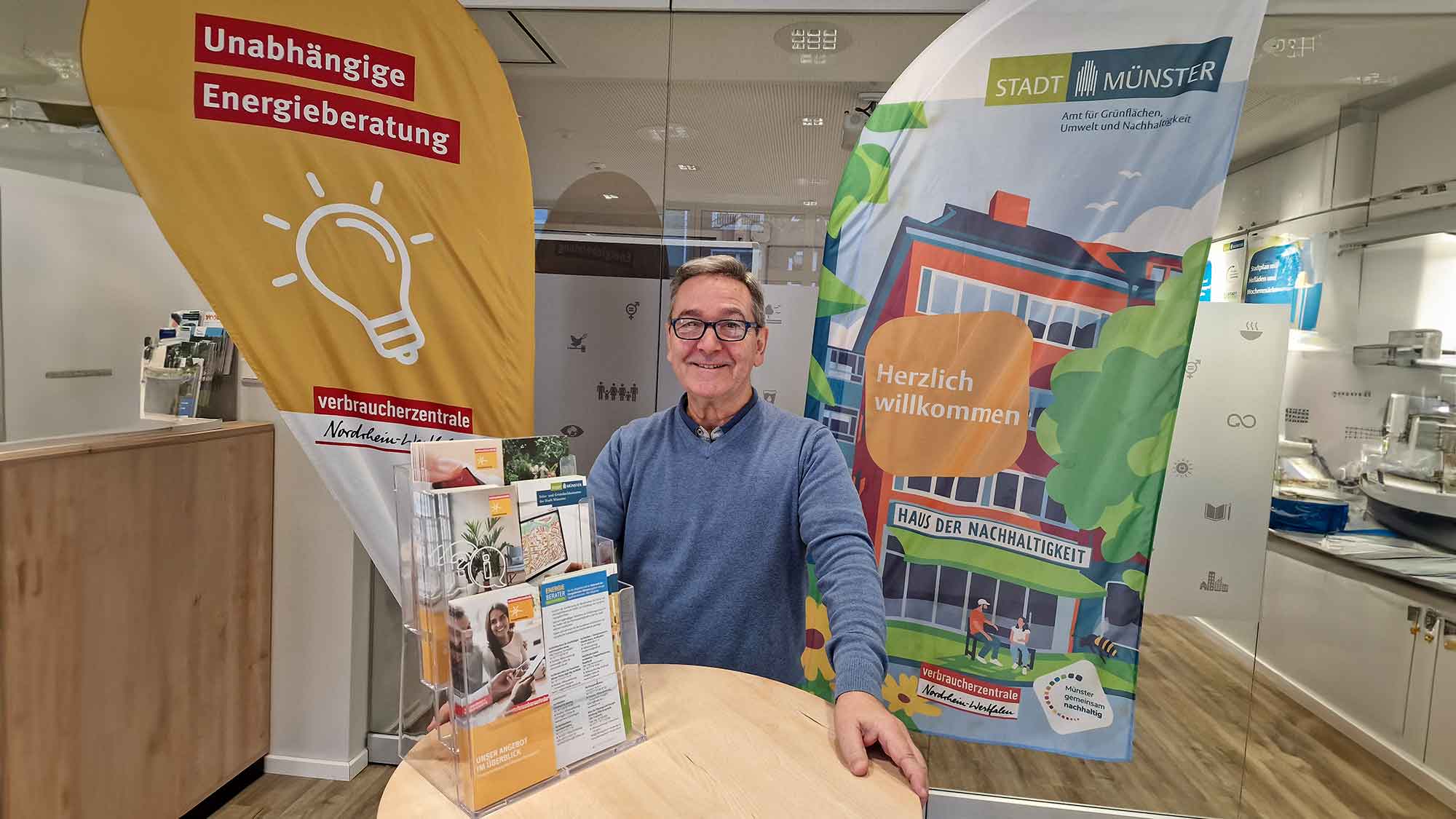 Münster: Verbraucherzentrale startet Ernergieberatung im Haus der Nachhaltigkeit, Offene Sprechstunde ab 17. Januar 2024