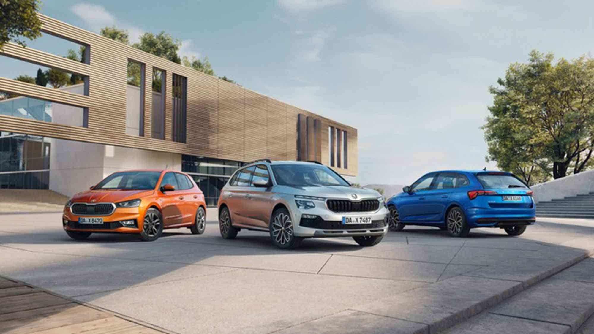 Škoda präsentiert die Drive Sondermodelle für Fabia, Kamiq und Scala